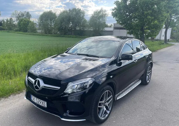 śląskie Mercedes-Benz GLE cena 253645 przebieg: 89500, rok produkcji 2018 z Tychy